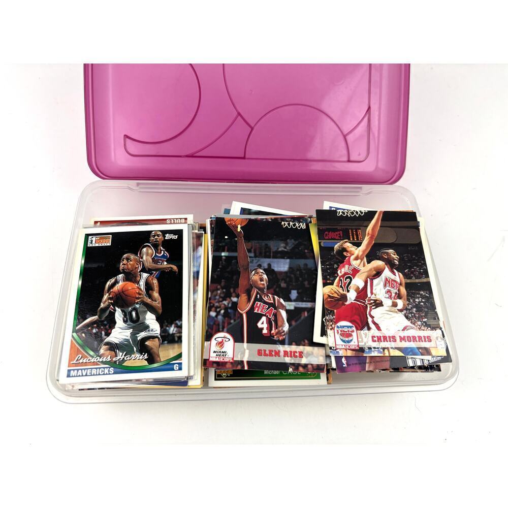 Lot Basketball Trading‎ Cards 1990s Mixed Loose NBA Hoops Sports Topps - Picture 4 of 10